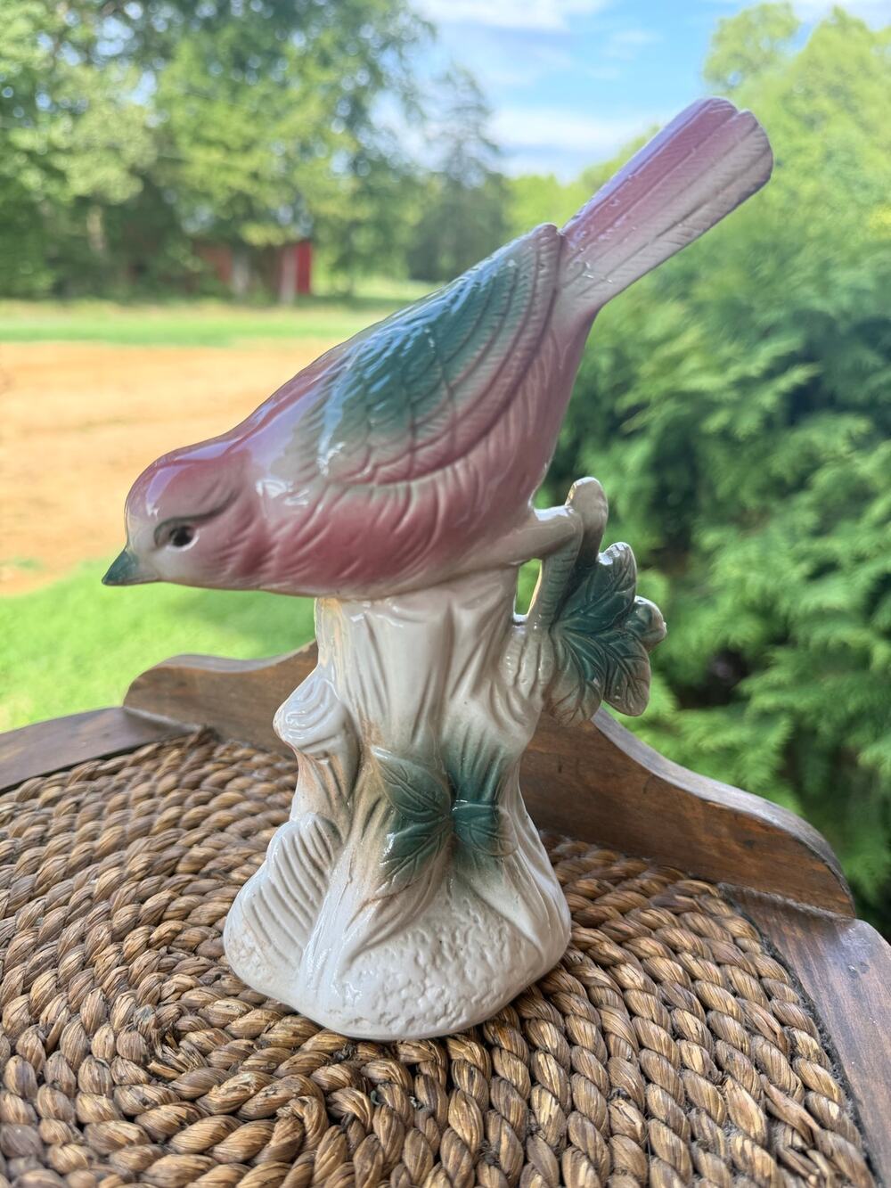 Vintage  MCM ceramic bird figurine